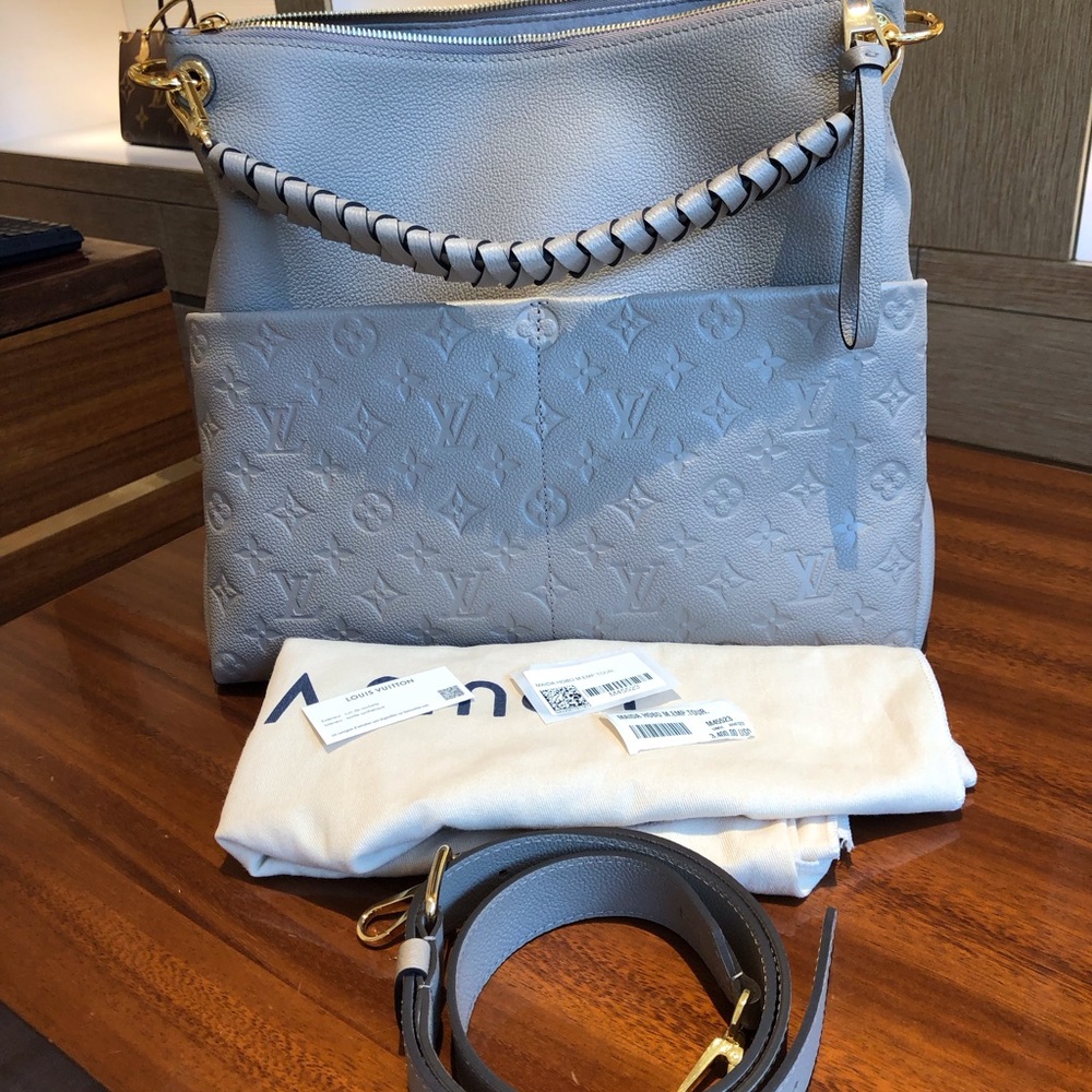 - LOUIS VUITTON MAIDA HOBO IN TOURTERELLE GRAY - Picture 6 of 16